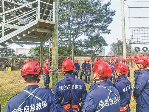 以練為戰 礪精兵——龍華區森防綜合應急救援隊伍開展山地及水域救援技術培訓